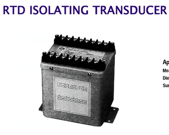 Fp-Rtd Isolating Power Transducer